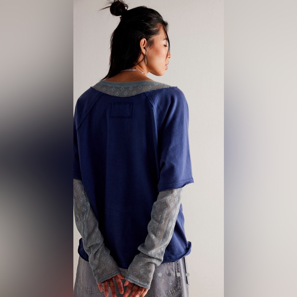 NWT Free People We the Free Keepsake Twofer Top - Picture 2 of 5